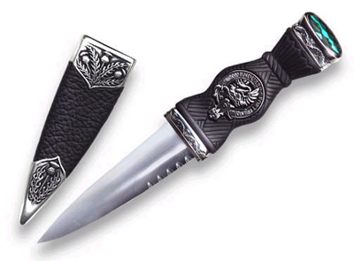 Clan Crest Sgian Dubh