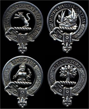 Clan Crest Cap Badge