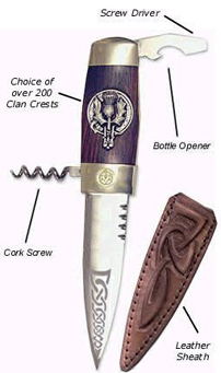 Officers Sgian Dubh
