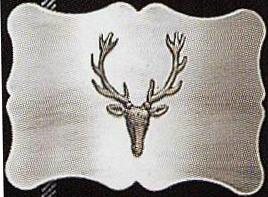 Antique Stag Belt Buckle