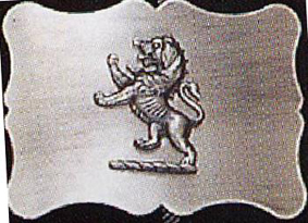Antique Lion Belt Buckle