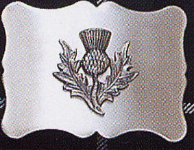 Antique Thistle Belt Buckle