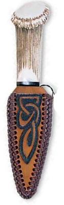 Coronet Stag Horn Sgian Dubh