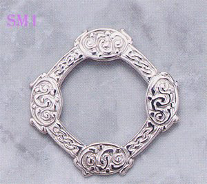 SM1 Sterling Silver Ladies Brooch