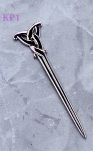 KP1Sterling Silver Ladies Kilt or Skirt Pin