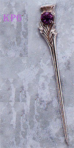 Sterling Silver Ladies Kilt or Skirt Pin KP6