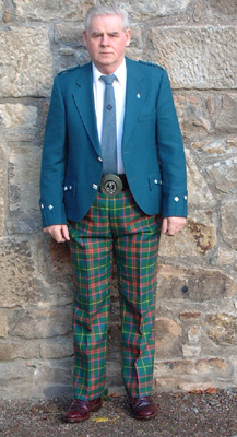 Medium Weight Tartan Trousers