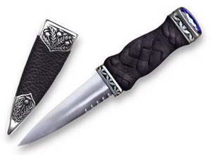 Stone Top Sgian Dubh